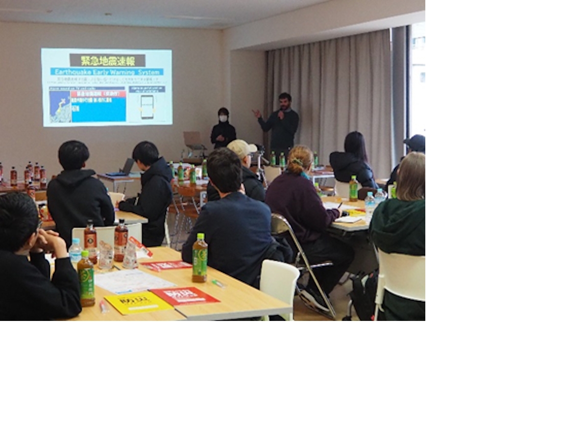Disaster preparedness lecture/ 防災出前講座