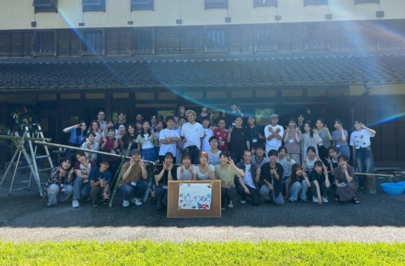 Flowing Somen Noodles/ 流しそうめんイベントを開催！